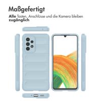 imoshion EasyGrip Back Cover für das Samsung Galaxy A33 - Hellblau