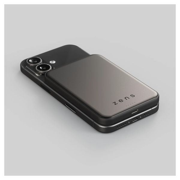 Zens Pro 2 Magnetische Powerbank 5.000 mAh - Semi Solid State - Schwarz