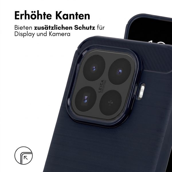 imoshion Brushed Back Cover Xiaomi 17T - Dunkelblau