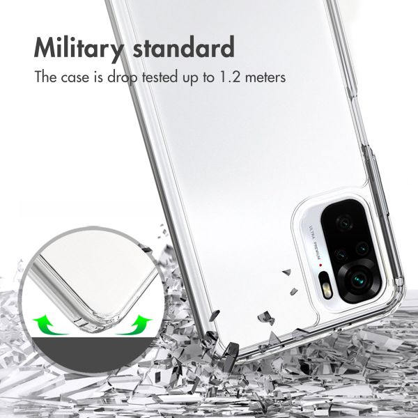 Accezz Xtreme TPU Cover Xiaomi Redmi Note 10 (4G) / Note 10S - Transparent