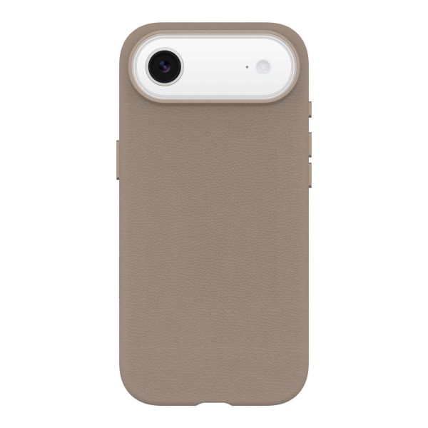 OtterBox Symmetry Cactus Leder Back Cover MagSafe Apple iPhone Air - Light Grey