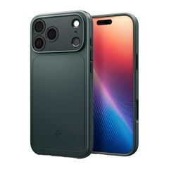 Spigen Thin Fit Backcover mit MagSafe Apple iPhone 17 Pro Max - Abyss Green