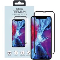 Selencia Premium Screen Protector aus gehärtetem Glas für das Apple iPhone 12 Pro Max - Schwarz