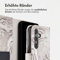 imoshion Design Klapphülle Samsung Galaxy S24 - Sandy Marble