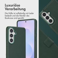 Accezz 2-in-1 Klapphülle aus Leder mit MagSafe Samsung Galaxy S26 Plus - Cedar Green