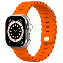 Accezz Ocean Armband für Apple Watch Series 1 - 11 / SE / Ultra (44/45/46/49 mm) - Orange