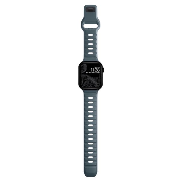 Nomad Sport Armband FKM für das  Apple Watch Series 1 t/m 11 / SE / Ultra (44/45/46/49 mm) - Marine Blue