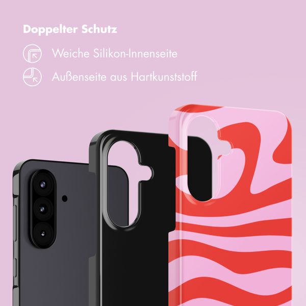 Selencia Vivid Back Cover Samsung Galaxy A57 (5G) - Dream Swirl Pink