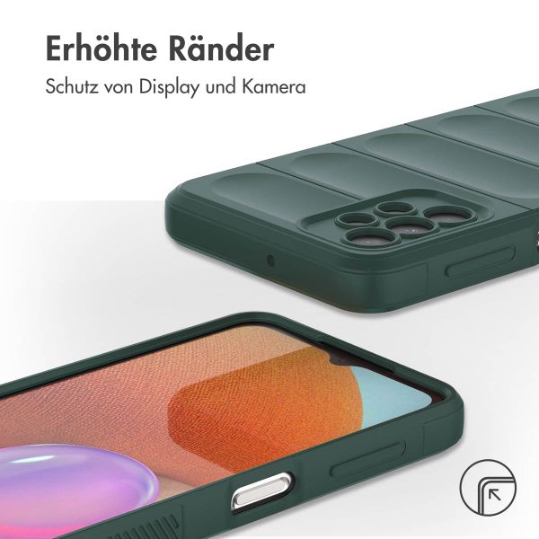 imoshion EasyGrip Back Cover für das Samsung Galaxy A32 (5G) - Dunkelgrün