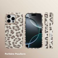 Selencia Sabi Backcover Leopardenmuster mit MagSafe Apple iPhone 16 Pro - Soft Ivory