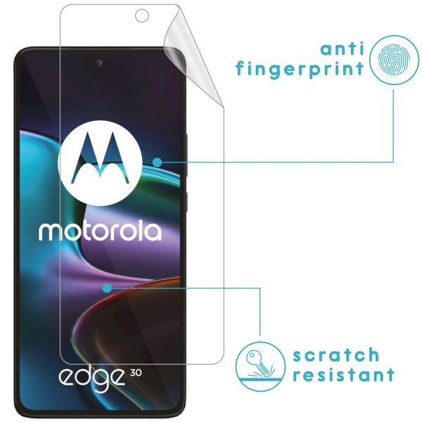 imoshion Displayschutz Folie 3-Pack für das Motorola Edge 30