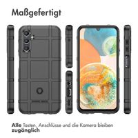 imoshion Rugged Shield Backcover für das Samsung Galaxy A14 (5G/4G) - Schwarz