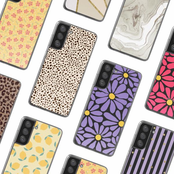 imoshion  Design Hülle für das Samsung Galaxy S21 FE - Desert Dots