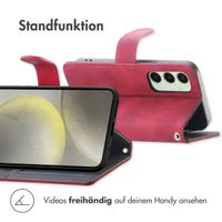 imoshion Klapphülle mit Kordel Samsung Galaxy S24 FE - Rot