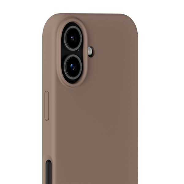 Holdit Silicone Case Apple iPhone 17 - Mocha Brown