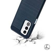 imoshion Brushed Back Cover Oppo A5 5G (2025) - Dunkelblau