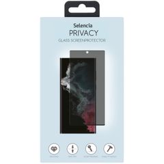 Selencia Screen Protector Privacy aus gehärtetem Glas für das Samsung Galaxy S23 Ultra