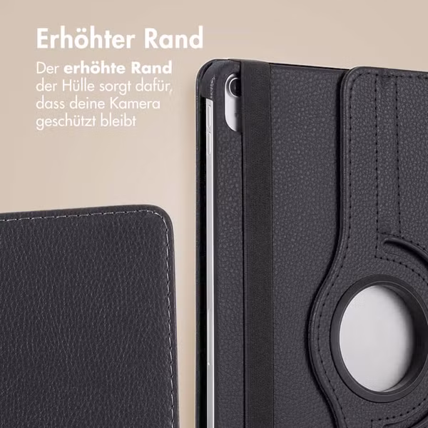 imoshion 360° drehbare Klapphülle Apple iPad Air 2 (2014) / Air 1 (2013) - Schwarz