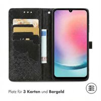imoshion Mandala Klapphülle Samsung Galaxy A25 (5G) - Schwarz