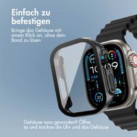 imoshion Full Cover Hard Case Apple Watch Ultra / Ultra 2 / Ultra 3 - 49 mm - Schwarz