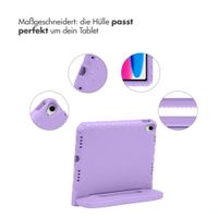 imoshion Schutzhülle mit Handgriff kindersicher Apple iPad 11 (2025) 11 Zoll A16 / iPad 10 (2022) 10.9 Zoll - Lila