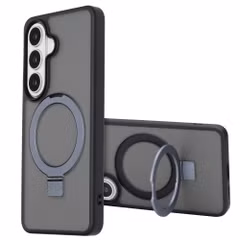 Accezz Ring Stand Backcover mit MagSafe Samsung Galaxy S26 - Schwarz