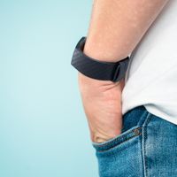 imoshion Silikonband für die Fitbit Charge 3 / 4 - Dunkelblau