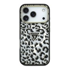 Guess MagSafe Case Apple iPhone 18 Pro Max / 17 Pro Max - Leopard Black