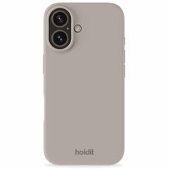 Holdit Silicone Case Apple iPhone 16 - Taupe