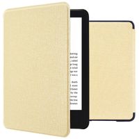 imoshion Canvas Sleepcover Klapphülle Amazon Kindle (2024) / Amazon Kindle (2022) 11th gen - Glitter Gold