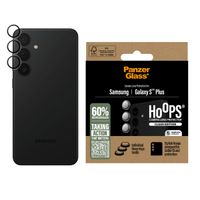 PanzerGlass Kameraprotektor Hoops Optic Rings für das Samsung Galaxy S25 Plus - Transparent
