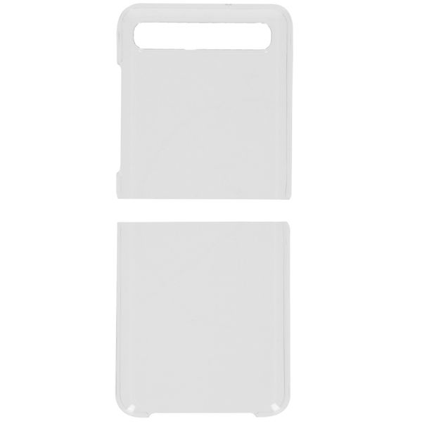 Clear PC Backcover Transparent für das Samsung Galaxy Z Flip
