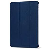 Decoded Textured Sillicon Slim Cover Apple iPad 11 (2025) 11 Zoll A16 / iPad 10 (2022) 10.9 Zoll - Navy Peony