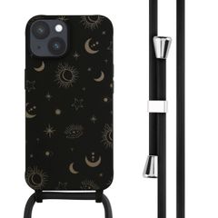 imoshion SilikonHülle design mit Band Apple iPhone 14 - Sky Black