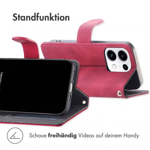 imoshion Klapphülle mit Kordel Oppo Reno 16 / 16 Pro - Rot