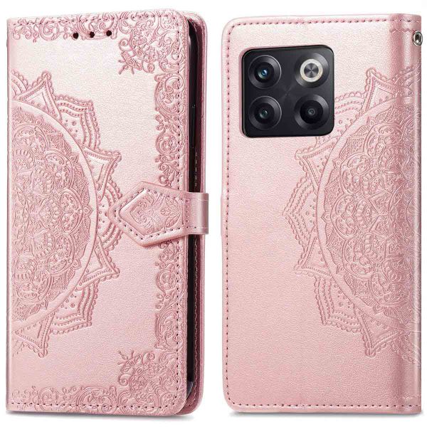 imoshion Mandala Klapphülle für das OnePlus 10T - Rose Gold