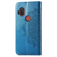 Mandala Klapphülle Türkis Motorola One Hyper
