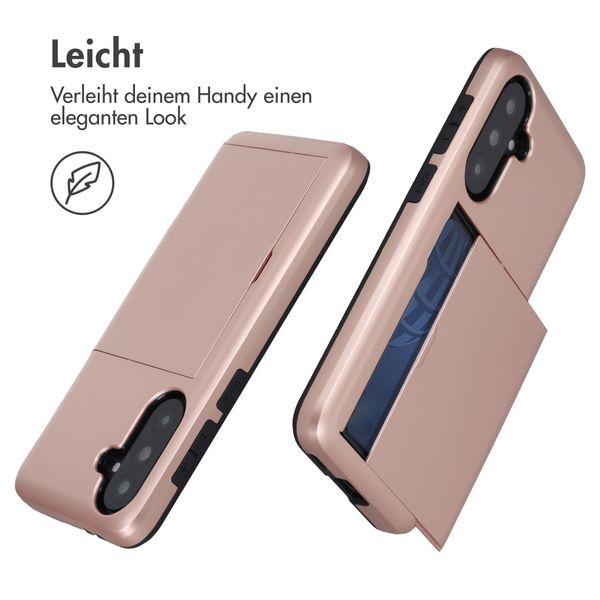 imoshion Backcover mit Kartenfach Samsung Galaxy A37 (5G) - Rose Gold