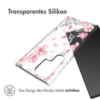 imoshion Design Hülle Samsung Galaxy S23 Ultra - Blossom Watercolor