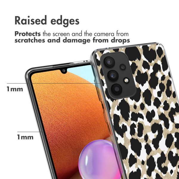 imoshion Design Hülle für das Samsung Galaxy A33 - Leopard