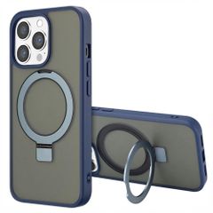 Accezz Ring Stand Backcover mit MagSafe Apple iPhone 13 Pro Max - Blau