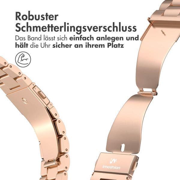 imoshion Edelstahlarmband für Samsung Galaxy Fit 3 - Rosé gold