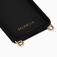Selencia Rivièra Backcover mit MagSafe mit abnehmbaren Haken Samsung Galaxy A57 (5G) - Velvet Black