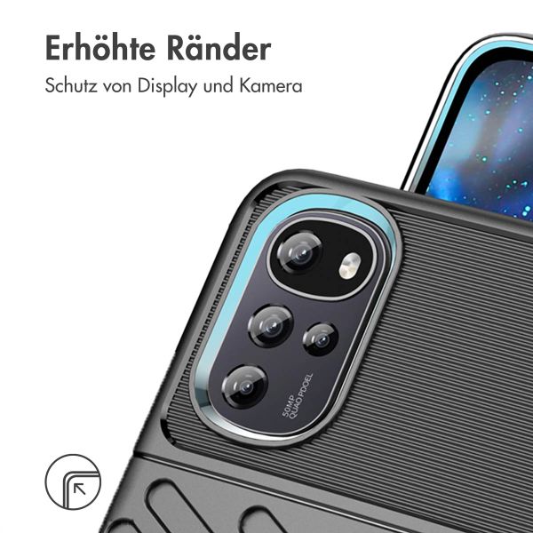 imoshion Thunder Backcover für das Motorola Moto G22 / E32 / E32s - Schwarz