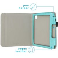 imoshion Vegan Leather Klapphülle Kobo Libra 2 / Tolino Vision 6 - Hellblau