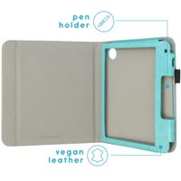 imoshion Vegan Leather Klapphülle für das Kobo Libra 2 / Tolino Vision 6 - Hellblau