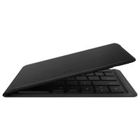 Uniq Forio Faltbare QWERTY Bluetooth-Tastatur - Kabellose Tastatur - Midnight Black