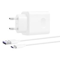 Huawei Originaler Netzadapter - Ladegerät mit USB-C-Kabel - USB-Anschluss - 22,5 W - Weiß