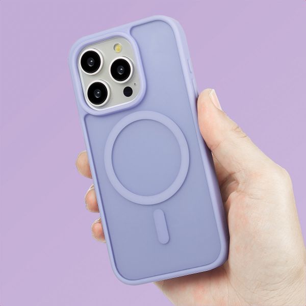 imoshion Color Guard Back Cover mit MagSafe Apple iPhone 15 Pro - Lila / Lilac