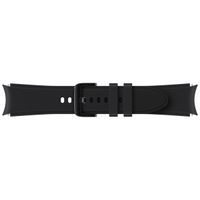 Samsung Original Ridge Sport Armband für die Samsung Galaxy Watch 4 / 5 / 6 / 7 - 20 mm - S/M - Schwarz